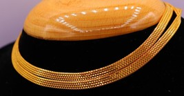 Gold chain necklace 22k yellow gold authentic 916 hallmarked mothers day gift  - £2,904.14 GBP