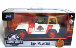 Jada Jurassic World Jeep Wrangler 18 #24078 2020 1:32 Diecast SGB - £10.32 GBP