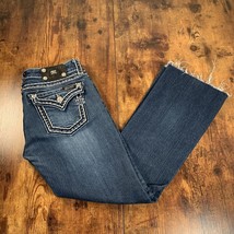 Miss Me women’s jeans JS5014B58 29 Boot Cut Low Rise Heavy Stitch Embellished - £19.35 GBP