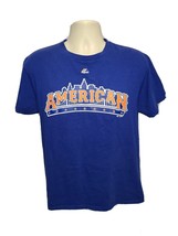 Majestic American All Star Games Robinson Cano #24 Adult Medium Blue TShirt - $14.85