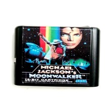 Micheal jackson moonwalker 16 bit md memory card for sega mega drive 2 for sega genesis thumb200