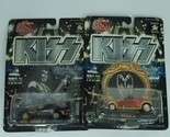 Lot of 2 Racing Champions KISS Limited The Demon Diecast Car Psycho Circ... - $22.76