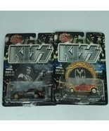 Lot of 2 Racing Champions KISS Limited The Demon Diecast Car Psycho Circ... - £17.90 GBP