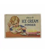 Antique Jello Ice Cream Powder Advertising Booklet Jell-o Dessert Recipe... - $26.86