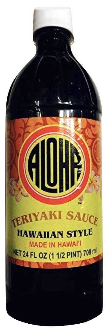 Aloha Teriyaki or Barbecue Sauce Hawaiian Style - 24 oz. Bottle | Authentic Flav