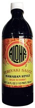 Aloha Teriyaki or Barbecue Sauce Hawaiian Style 24 oz. bottle (Choose) - £15.30 GBP+
