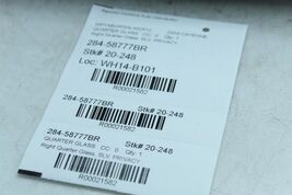 Passenger Quarter Glass Opt IQL5 Fits 03-06 08-10 PORSCHE CAYENNE 21582 image 2