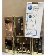 3 Penrod Brass Door Hinges 4 1/2&quot; (MH4.5 BBTP SQ-SQ SN) - $129.64 MXN