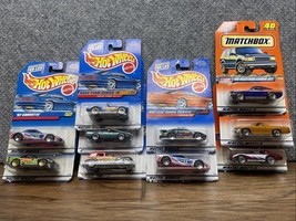 Lot Of Ten 1997 HotWheels And Matchbox Cars SH - $182.84 MXN
