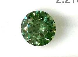 2.21 Cts Natural Demantoid Garnet Round Diamond Cut From Namibia. - £2,118.29 GBP