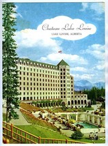  Chateau Lake Louise Room Service Menu Alberta 1964 Canadian Pacific Hotels  - £18.71 GBP