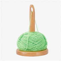 Wooden Yarn Caddy: Handcrafted Crochet and Knitting Tool Organizer with Frame an - $53.41