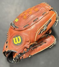 Wilson A1850 PRO9 Leather 12 1/2&quot; Baseball Glove Right Handed Thrower w Flexback - £20.00 GBP