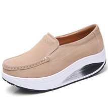 Fashion Breathable Casual Flat Women Light Platform Shoes Slimming High Quality  - £29.65 GBP
