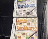 LOT OF 2 COMPLETE DS GAME: TouchMaster + TOUCHMASTER 2 (DS, 2007)/ VERY ... - $6.92