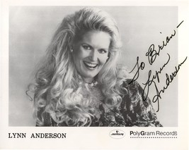 Lynn Anderson Country &amp; Western Polygram Records Hand Signed Photo - $36.99