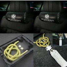 JUNCTION PRODUCE VIP Car Neck Pillow Headrest+WG Charm Kin Tsuna Rope Combo - £27.79 GBP