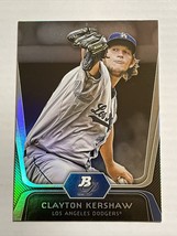 2012 Bowman Platinum #55 Clayton Kershaw Dodgers - $2.49
