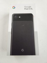 BOX ONLY - Google Pixel 3 XL Just Black - NO PHONE + Booklet + Pin + Sti... - $9.99