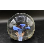 Beautiful Signed &amp; Dated Whitehead 1998 Art Glass 3.5” Paperweight - £31.13 GBP
