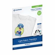 Printworks Light Fabric Transfers, for White/Light-Colored Fabrics, Valu... - £7.96 GBP
