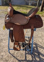 Tough 1 Premium Ranger Trail Saddle, Light Oil, 16 1/2-Inch - £623.00 GBP