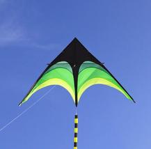 Free shipping large delta kites flying toys for children kites handle line outdo - £11.67 GBP+