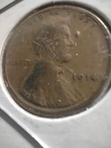 1914 Lincoln Wheat Cent Coin - $130.08 MXN