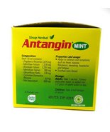 Antangin JRG Mint Herbal Syrup 12 sachets @ 15 ml, 1 Box - $914.90 MXN