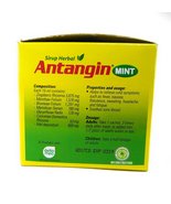 Antangin JRG Mint Herbal Syrup 12 sachets @ 15 ml, 1 Box - £39.06 GBP