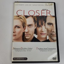 Closer Julia Roberts DVD Movie 2005 - $7.74