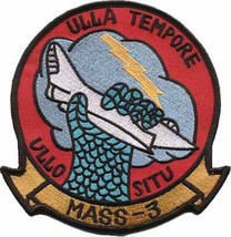 4.5&quot; Marine Corps MASS-3 Ultra Tempore Ullo Situ Air Wing Embroidered Patch - £23.97 GBP