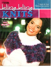 Leisure Arts 7 Quick and Easy Fashion Accessories - Knit Pattern Booklet - £6.08 GBP