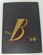 Belleville High School Bellevinois Yearbook 1950 Illinois Vintage  - $18.95