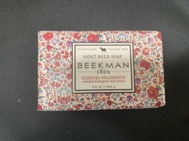 Beekman 1802 Honeyed Grapefruit Pure Goat Milk Soap Bar 9 Oz New - $11.26