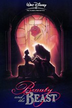 1991 Walt Disneys Beauty And The Beast Movie Poster Print Belle Be Our Guest  - £6.03 GBP