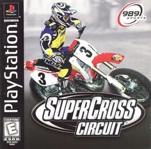 SuperCross Circuit - Sony PlayStation 1 PS1 PS2 PS3 PS PSX Video Game  - £3.85 GBP