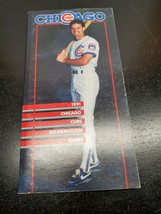 1991 Chicago Cubs Information Guide - Ryne Sandberg - £12.42 GBP