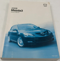 2008 Mazda 3 Owners Manual OEM E03B45061 - $17.99