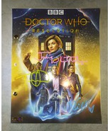 Jodie Whittaker, Tosin Cole &amp; Mandip Gill Hand Signed Autograph Doctor W... - $250.00