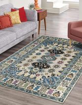 EORC Area Rugs for Living Room &amp; Home Décor  Non-Slip Hand-Knotted Classic Mala - £959.42 GBP+