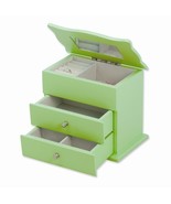 Girls Wood Green or Yellow Jewelry Box - $177.01 CAD