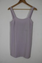 NWT Theory P Petite Lilac Purple IWG Strap Mott Crepe Mini Tank Dress - £47.68 GBP