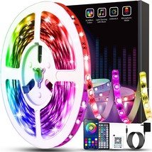 Keepsmile 50Ft Led Lights For Bedroom, Bluetooth Smart App Control Rgb C... - $41.99