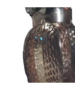 OverJoyed Boutique Pebble Vase Bubble Glass Ruffle Large Light Amber Col... - $21.86
