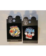 2 Disney Disneyland Resort DLR April Fools Day Donald Duck Pin 2004 Plus Mickey - $9.46