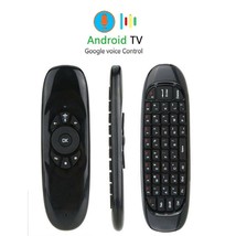 Voice Remote Google Control Air Mouse Keyboard For Pc Android Smart Tv Kodi Box - £15.17 GBP