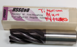 YG1 HSSCo8 COBALT 5 FLUTE SE Roughing Square TiAlN Coated END MILL YG-EM... - $1,102.52 MXN