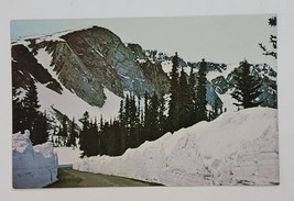Postcard Snow Mountain Highway 130 Snowy Range Medicine Bow National For... - $8.01 CAD