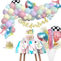 Alice Princess Wonderland 1St Birthday Party Decorations, Alice Theme First Birt - £30.06 GBP